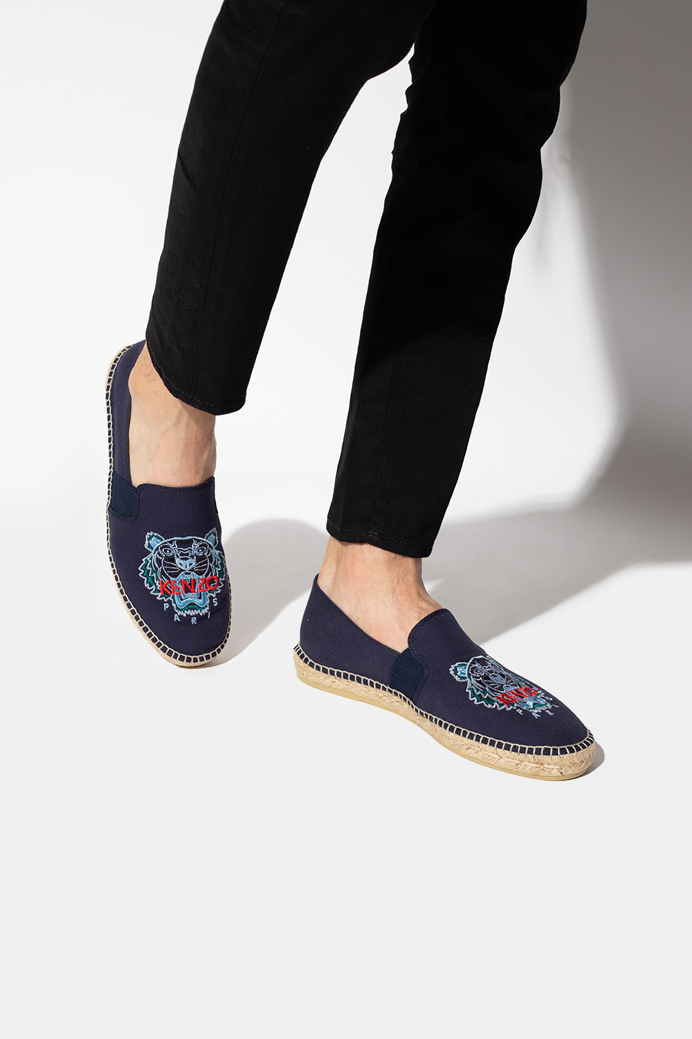 Navy blue Espadrilles with logo Kenzo sneakers dkny melissa k1066553 black SchaferandweinerShops Germany